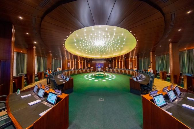 Presidential Council Chamber, Nigeria, Televic Conference Conference Technology 
