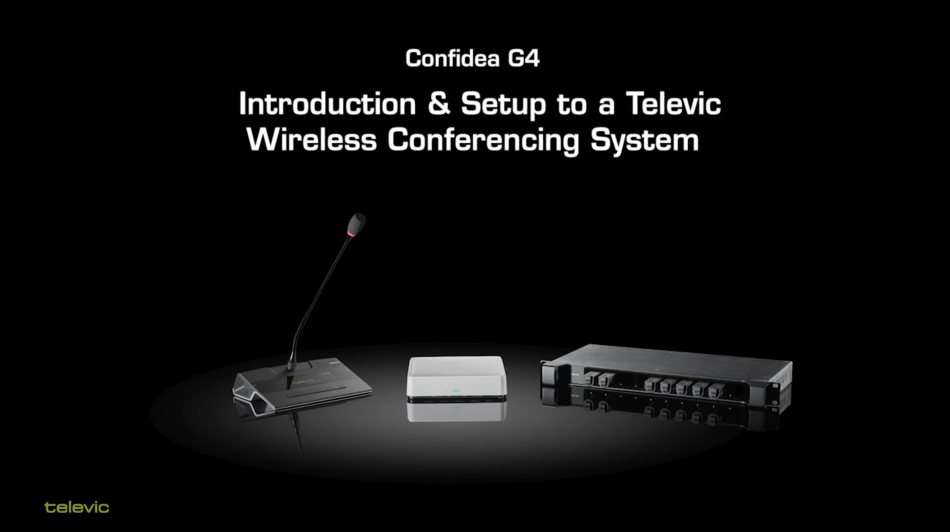 Confidea G4 wireless set up
