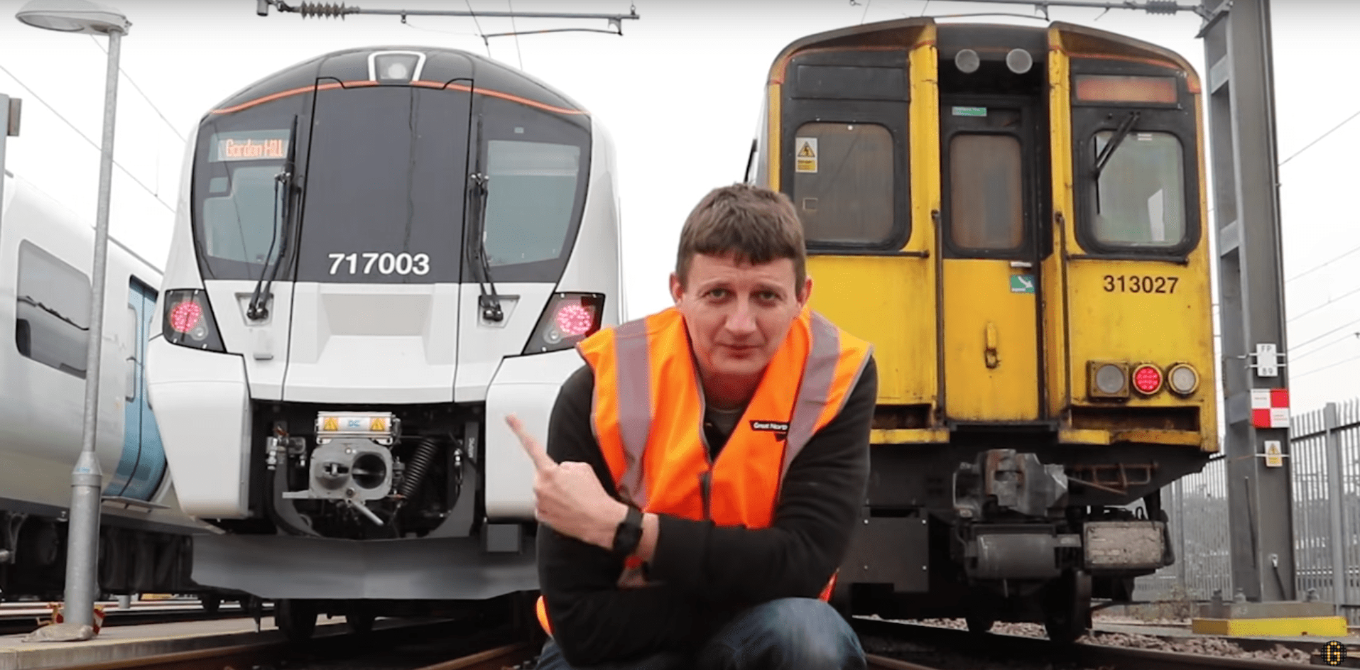 GTR (Govia Thameslink Railway) are rolling out their new trains on the Northern City Line out of Moorgate (replacing 40 year old units) and invented video journalist Geoff Marshall along on a test trip.