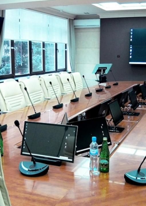 Televic Conference Conferencing Systems TochMash Conference Boardroom, Russia